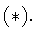 $(*).$